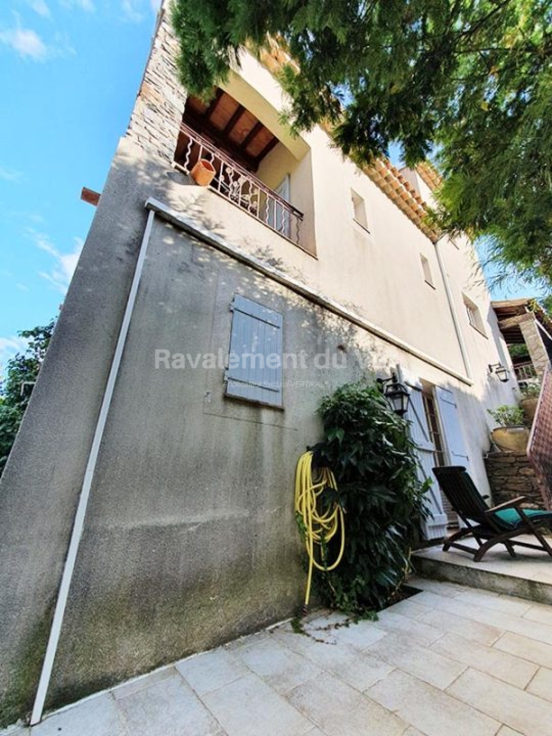 Rénovation de façades d'une maison à Le Luc, 83340, Var